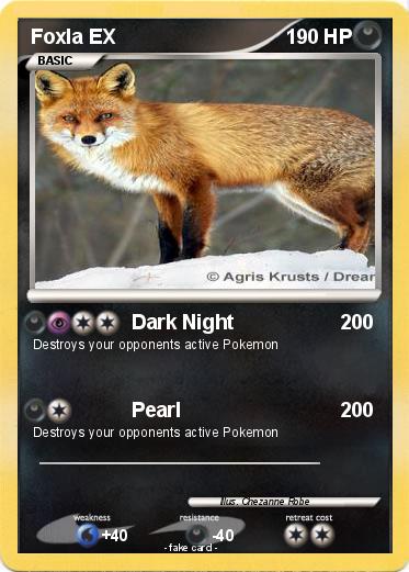Pokemon Foxla EX
