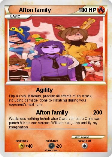 Pokemon Afton family