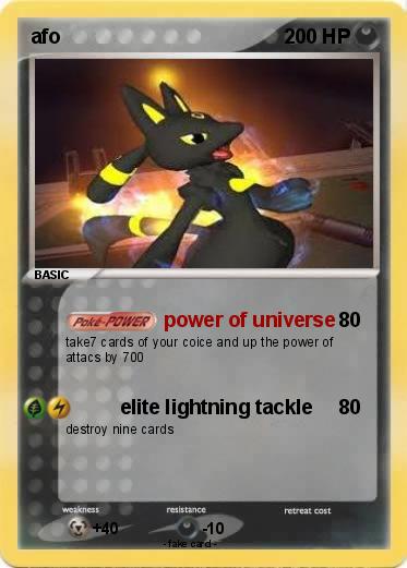 Pokemon afo