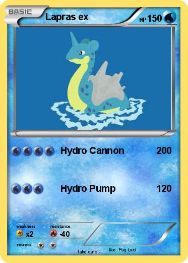 Pokemon Lapras ex