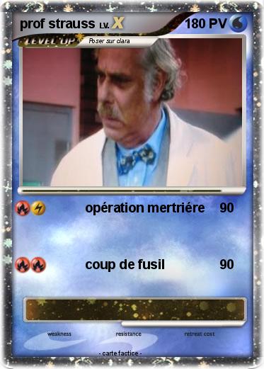 Pokemon prof strauss