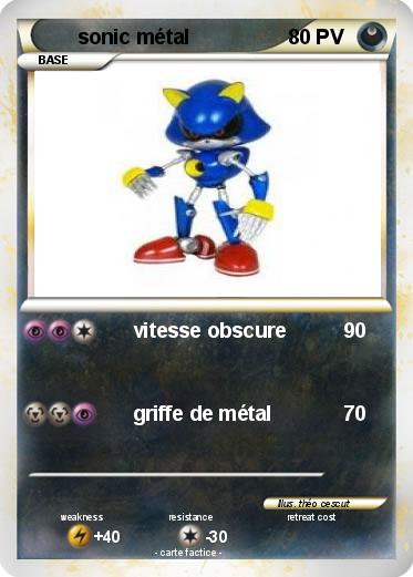 Pokemon sonic métal