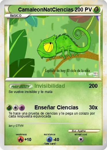 Pokemon CamaleonNatCiencias