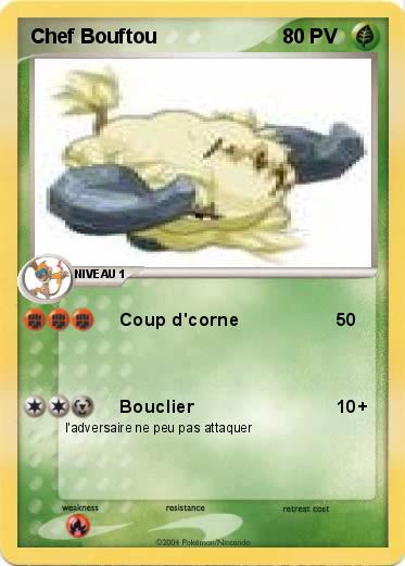 Pokemon Chef Bouftou