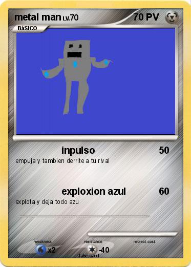 Pokemon metal man