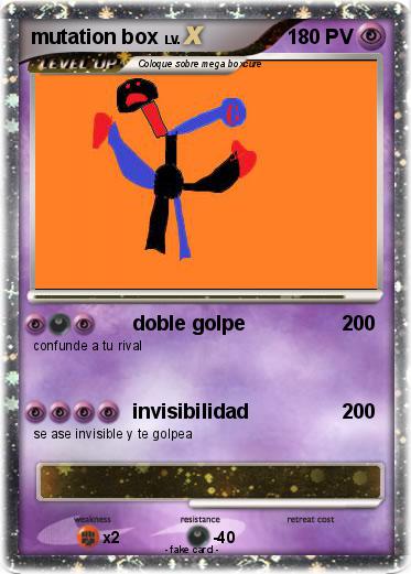 Pokemon mutation box