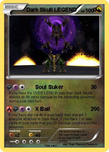 Pokemon Dark Skull LEGEND           0