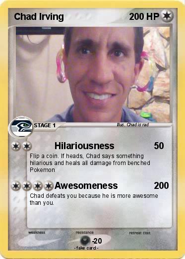 Pokemon Chad Irving