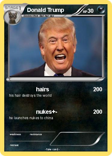 Pokemon Donald Trump