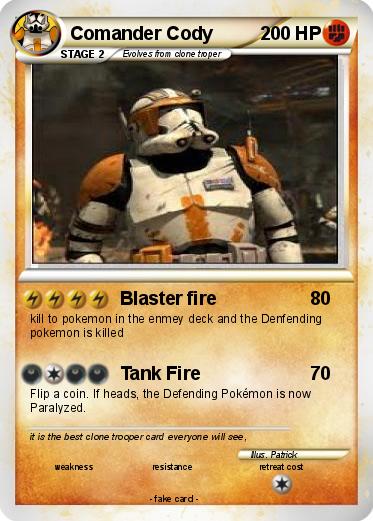 Pokemon Comander Cody