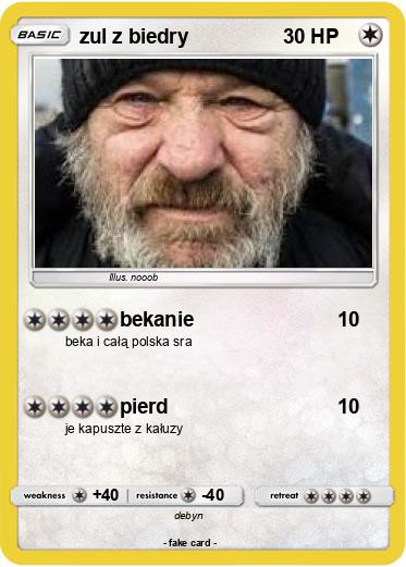 Pokemon zul z biedry