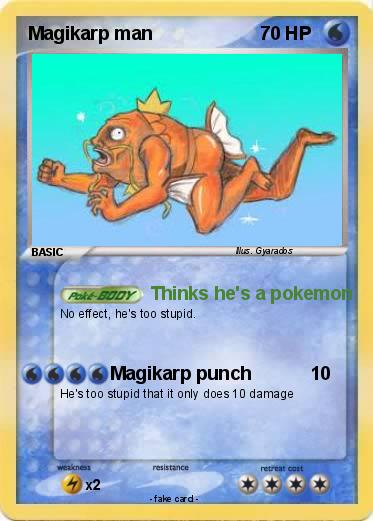 Pokemon Magikarp man