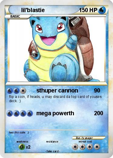 Pokemon lil'blastie