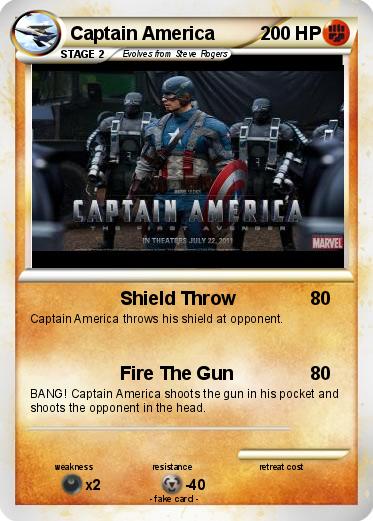 Pokemon Captain America