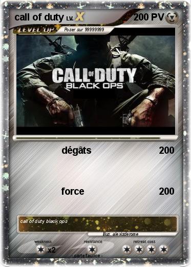 Pokemon call of duty