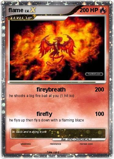 Pokemon flame