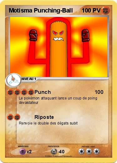 Pokemon Motisma Punching-Ball