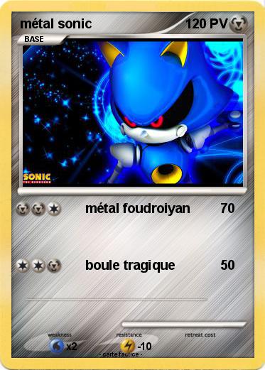 Pokemon métal sonic