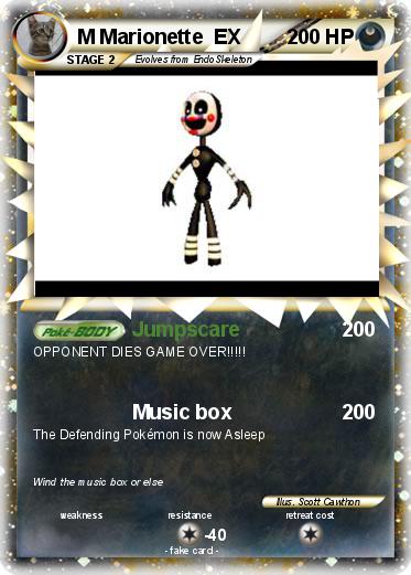 Pokemon M Marionette  EX