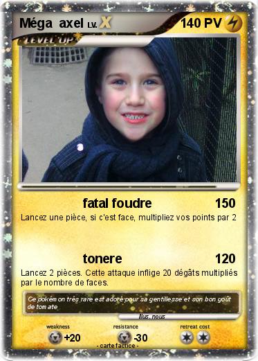 Pokemon Méga  axel
