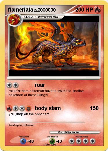 Pokemon flameriala