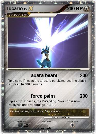 Pokemon lucario