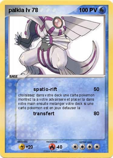 Pokemon palkia lv 78