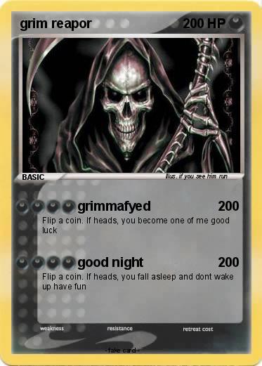 Pokemon grim reapor