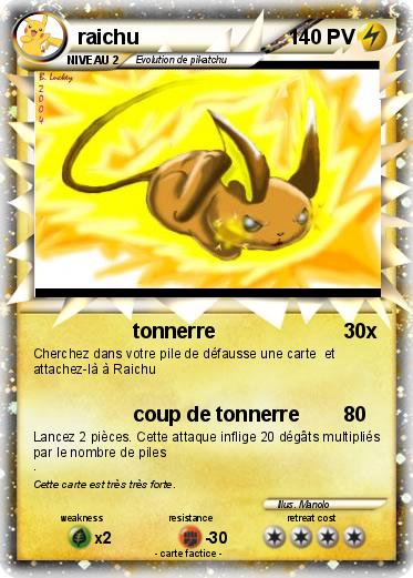 Pokemon raichu