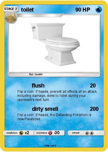 Pokemon toilet