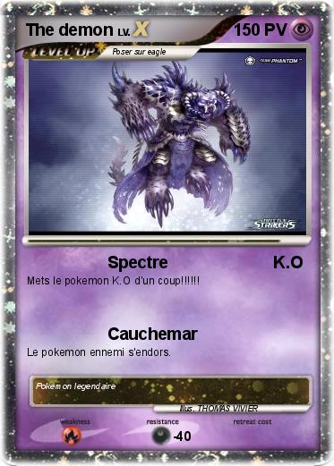 Pokemon The demon
