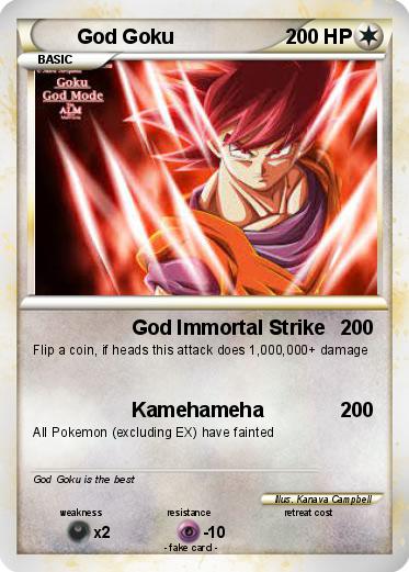 Pokemon God Goku