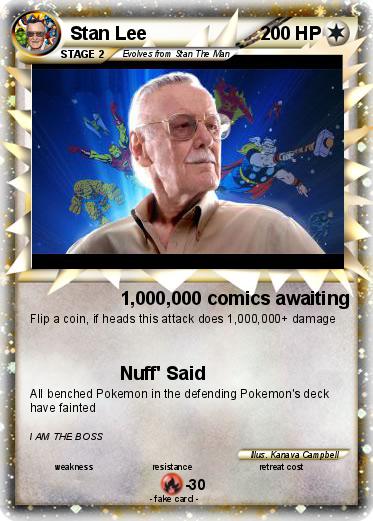 Pokemon Stan Lee