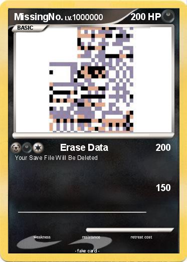 Pokemon MissingNo.