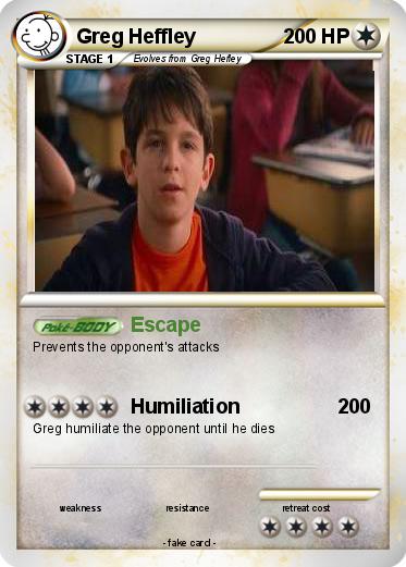 Pokemon Greg Heffley