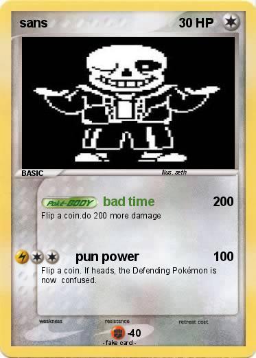 Pokemon sans