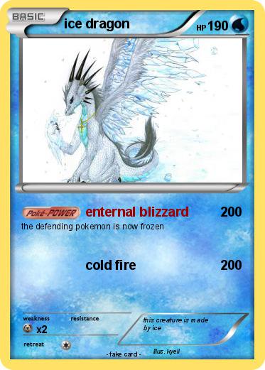 Pokemon ice dragon