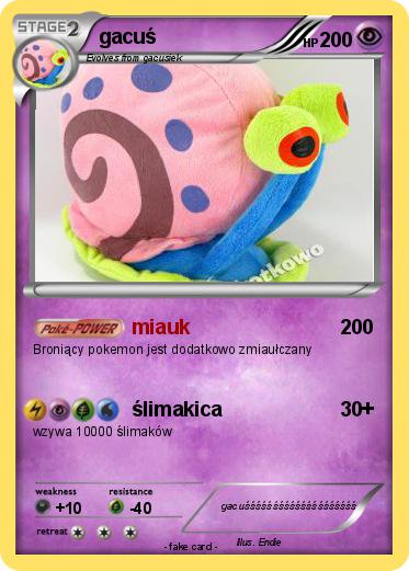 Pokemon gacuś