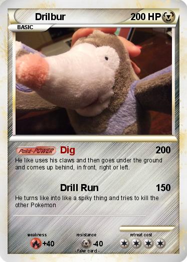 Pokemon Drilbur