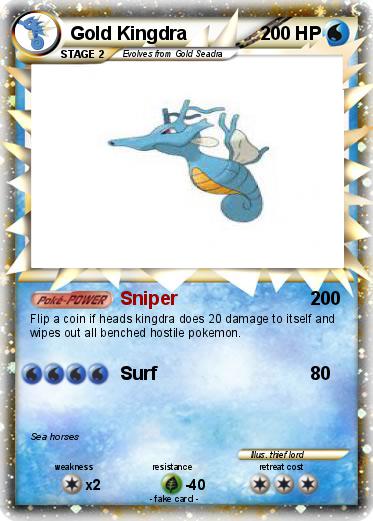 Pokemon Gold Kingdra