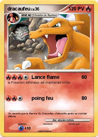 Pokemon dracaufeu