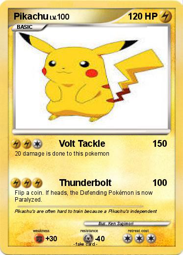Pokemon Pikachu