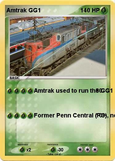 Pokemon Amtrak GG1
