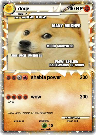 Pokemon doge