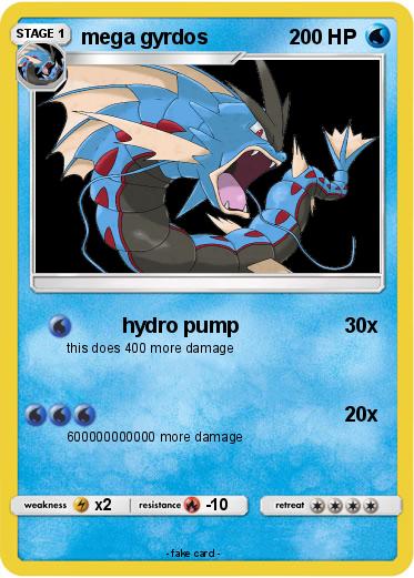 Pokemon mega gyrdos