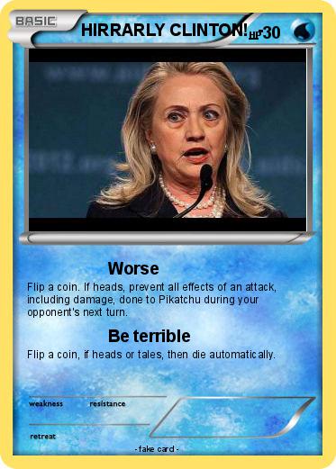 Pokemon HIRRARLY CLINTON!_-