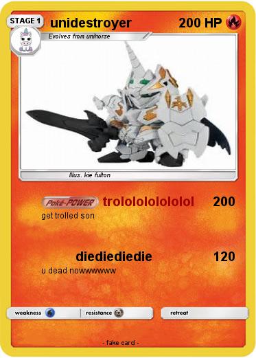 Pokemon unidestroyer