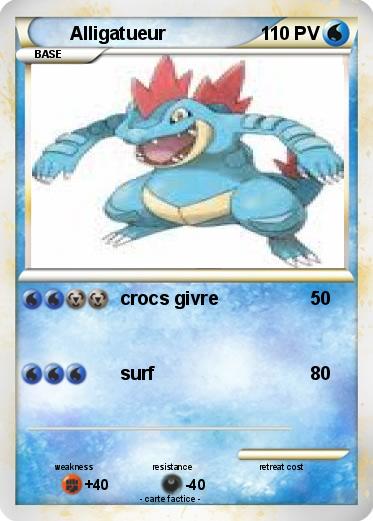 Pokemon Alligatueur