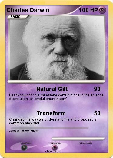 Pokemon Charles Darwin