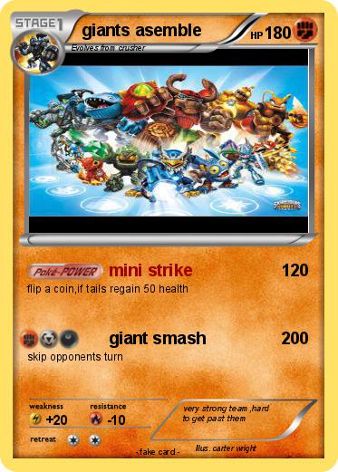 Pokemon giants asemble